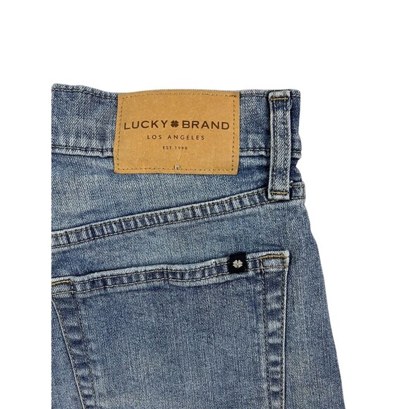 Lucky Brand Relaxed Jean Shorts  Women's 00/24  Mid-Rise  Distressed Cut-off - Picture 4 of 8